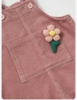 Jardineira Florzinha Baby (forma pequena - NA)
