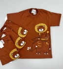 Camisa Terracota Animais Premium 100% Algod&atilde;o