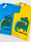 Camisa Dino Azul (100% Algod&atilde;o Premium)
