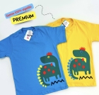 Camisa Dino Azul (100% Algod&atilde;o Premium)