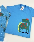 Camisa Dino Azul (100% Algod&atilde;o Premium)