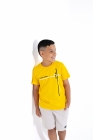 Camisa Juvenil Amarela (Premium 100% Algod&atilde;o)