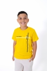 Camisa Juvenil Amarela (Premium 100% Algod&atilde;o)