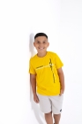 Camisa Juvenil Amarela (Premium 100% Algod&atilde;o)
