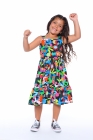 Vestido Amora Lúdico Preto