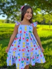 Vestido Tulipa Lil&aacute;s