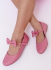 Sapato Rosa com La&ccedil;o