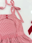 Conjunto Eva Listras Vermelho