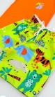 Conjunto Laranja Animais Regata