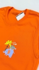 Conjunto Laranja Animais Regata