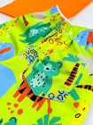 Conjunto Laranja Animais Regata