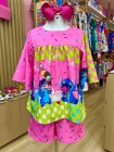 Conjunto Stitch Rosa