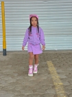 Conjunto Moletom Short Saia Margarida 
