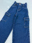 Cal&ccedil;a Cargo Jeans Infantil