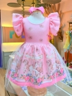 Vestido Encanto Rosa Unicornio