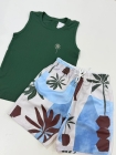 Conjunto Regata Verde Musgo