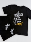 Camiseta Crist&atilde; Adulto e Infantil Foi por Voc&ecirc; (Unissex)