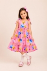Vestido Isadora Rosa (Premium)