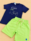 Conjunto Azul Marinho Play Moletom (Premium)
